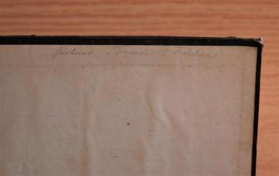 - (Törmer), Von Hand: Berufsangabe/Titel/Branche, Name, Ortsangabe; 'Gärtner Törmer ; Faehna'. 