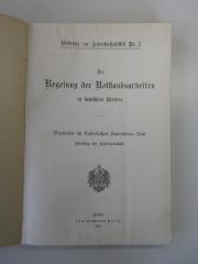 Q 642 2 (ausgesondert) : Die Regelung der Notstandsarbeiten in deutschen Städten (1905)