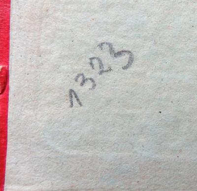 - (André (Prag)), Von Hand: Nummer; '1323'. 