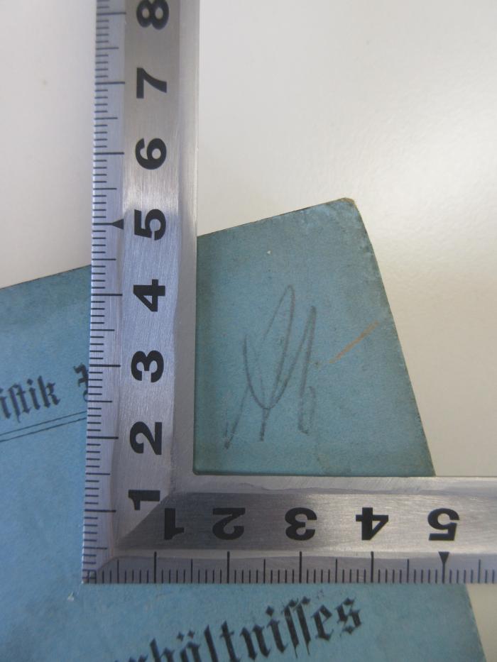 Q 642 6 (ausgesondert) : Die Regelung des Arbeitsverhältnisses bei Vergebung öffentlicher Arbeiten (1907);-, Von Hand: Notiz; 'Ab[?]'