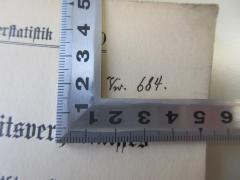 - (Stadtbibliothek Plauen i. Vogtl.), Von Hand: Nummer; 'Vw. 684.'.  (Prototyp)