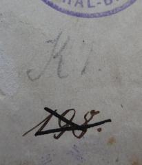 G46 / 3675 (Theosophische Gesellschaft in Leipzig), Von Hand: Signatur; '1̶9̶8̶.̶'. 