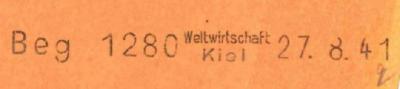 - (Deutsche Zentralbibliothek für Wirtschaftswissenschaften Leibniz-Informationszentrum Wirtschaft), Stempel: Inventar-/ Zugangsnummer; '[Zugangsnummer] Weltwirtschaft Kiel [Datum]'.  (Prototyp);C 5675 : The modern Settlement movement in Germany : 1. Rural. 2. Sub. Urban (1935)