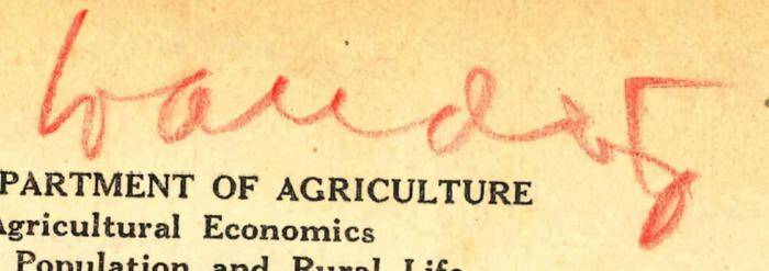 -, Von Hand: Autogramm; 'Wand[bg]';C 5675 : The modern Settlement movement in Germany : 1. Rural. 2. Sub. Urban (1935)