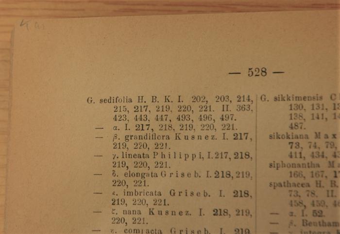 -, Von Hand: Notiz; 'Ka'