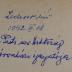 - (Lederer, Mór), Von Hand: Name, Exlibris; 'Lederer Mór 
1942. III. 18'. 