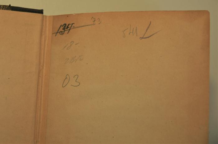 -, Von Hand: Nummer; '135/134'