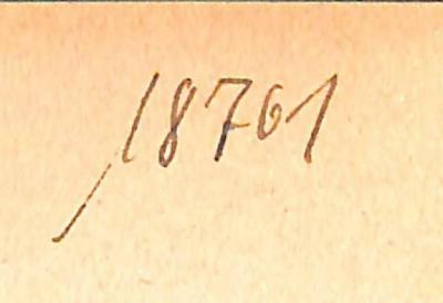 - (NSDAP-Gauarchiv und -museum Südhannover-Braunschweig), Von Hand: Signatur; '18761'. 