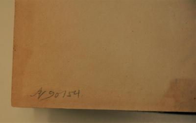 - (Antiquariat Baltika), Von Hand: Nummer; 'N 90154'. 