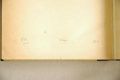 - (Müller, Amandus (Buchbinder)), Von Hand: Buchbinder; 'I./99 1943 Helga 20.2'. 