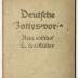 Z-4341 : Deutsche Gottesworte : aus der Bergpredigt verdeutscht (1936)