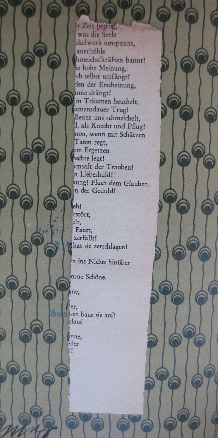  Jahrbuch der Jüdisch-Literarischen Gesellschaft. 1905 5666. (1905);- (Kahn, Moses), Papier: Lesezeichen. 