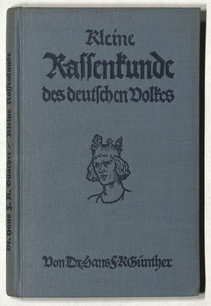 Z-4336 : Kleine Rassenkunde des deutschen Volkes (1935)