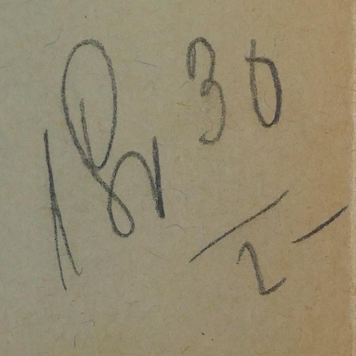 -, Von Hand: Buchhändler; '1 Pr [?] 30 / 2-'