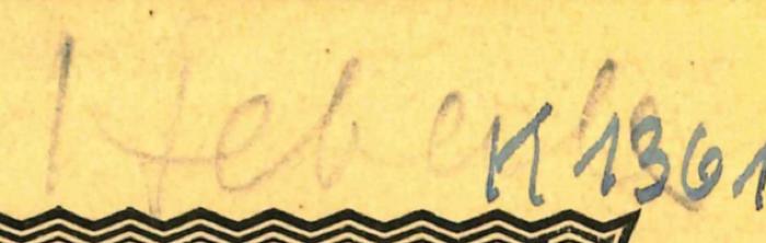 -, Einband: Autogramm; 'Heberle'