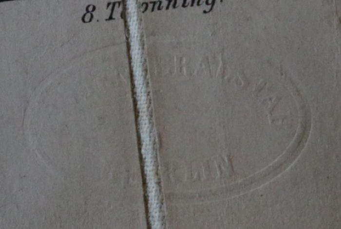-, Stempel: Emblem; 'Generalstab Berlin'