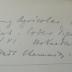 - (Darmstaedter, Ernst), Von Hand: Annotation. 