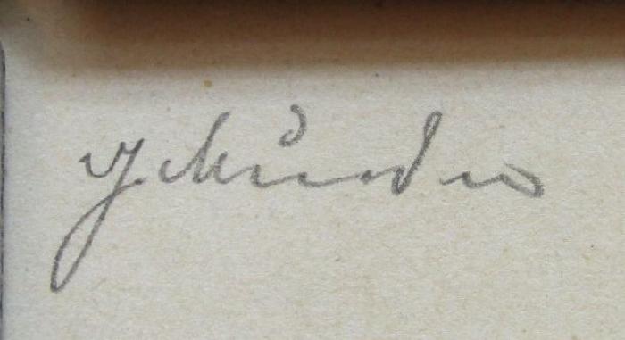 - (unbekannt), Von Hand: Notiz, ; 'gebunden'. 