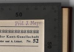 Prof. J. Meyer.