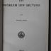 CC 1100 L716+2 : Das Problem der Geltung (1914)