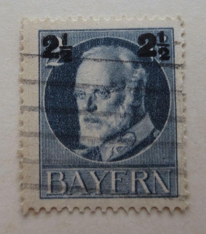  .ספר בית דוד
‎‎‏[= Buch: Haus David] (1912);- (Kahn, Moses), Post: Portrait, Preis, Ortsangabe, Lesezeichen; '[2 1/2]
Bayern'. 