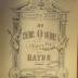  20 Célèbres Quatuors pour 2 Violons, Alto et Violoncelle de Haydn. Violon I ([1880]-[1900])