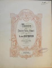  Trios für Pianoforte, Violine und Violoncell (o.J.)