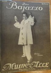 [Konvolut] Musik für Alle: Der Bajazzo ; Carmenheft II ; Verdi : Aida ; Giacomo Puccini. Madame Butterfly ; Giacomo Puccini. Tosca ; Die Bohème von Giacomo Puccini ; Die Jüdin von J. F. E. Halévy ; Eugen d'Albert. Tiefland ; L. v. Beethoven. Fidelio ; Charles Gounod. Margarethe [I?] ; Mozart. Die Zauberflöte ; Tannhäuser ; Siegfried ; Lohengrin