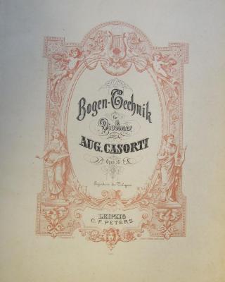  Bogen-Technik für Violine ; 24 CAPRICES EN FORME D'ETUDES POUR VIOLON SEUL DANS LES 24 TONS DE LA GAMME ; 24 Etüden (Matinées) für Violine solo (o.J.)