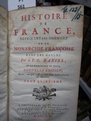  Histoire de France, depuis l'établissement de la monarchie françoise dans les Gaules (1742)