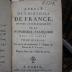  Abregé De L'Histoire De France, Depuis L'Etablissement De La Monarchie Françoise Dans Les Gaules : Depuis l'an 1635. jusqu'en 1669. (1751)