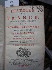  Histoire de France, depuis l'établissement de la monarchie françoise dans les Gaules (1742)