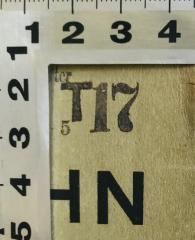 - (Verband der Nahrungsmittel- und Getränkearbeiter Ortsgruppe Berlin'), Stempel: Nummer; 'T 17'. 