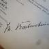 - (Bartenstein, M.), Von Hand: Autogramm, Name; 'M. Bartenstein'. 