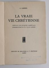BM 1150 G218 : La Vraie Vie Chrétienne (1935)