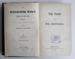BA 6900.1 : Das Oekumenische Concil. VII. Das Concil und der Neu-Jansenismus.
 (1870)
