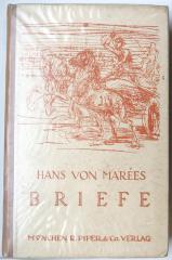 Ku 803 Mar 2 : Briefe. Mit vier Lichtdrucken nach Zeichnungen. (1923)