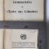 BN 2543 C734 E6 : Commentaire de l’èpitre aux Colossiens (1926)