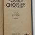 BN 2545 P134(2) : Pages Choisies (1939)