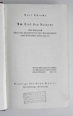 BH 8220 T433 : Am Ziel der Zeiten? Ein Gespräch über das Heranreifen der Christenheit zum Vollalter ihres Herrn (1939)