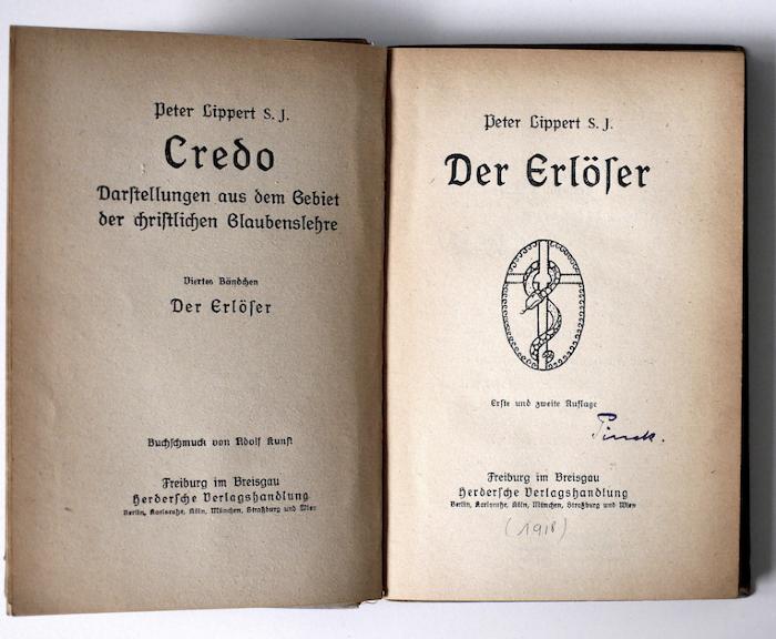 BM 7910 C912-4 und 5 : Credo. Darstellungen aus dem Gebiet der christlichen Glaubenslehre. Band 4 und 5 (1918-1921)