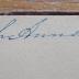 - (Sarah Ann Plimmer), Von Hand: Autogramm; 'Sarah Ann Plimmer

Miss A. Plimmer'. 