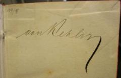 - (Kahler[?], [?] van[?]), Von Hand: Autogramm; 'van Kehl[..]'. 