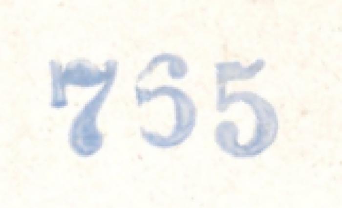 -, Stempel: Nummer; '765
'