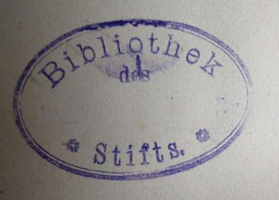 II 891 1 2. Ex.: Physikalischer Atlas oder Sammlung von Karten, auf denen die hauptsächlichsten Erschienungen der anorganischen und organischen Natur nach ihrer geographischen Verbreitung und Vertheilung bildlich dargestellt sind (1845);- (Domkandidatenstift (Berlin)), Stempel: Berufsangabe/Titel/Branche; 'Bibliothek des [...] Stifts'.  (Prototyp)