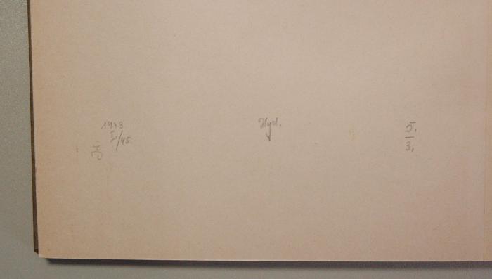 Detail Handschrift