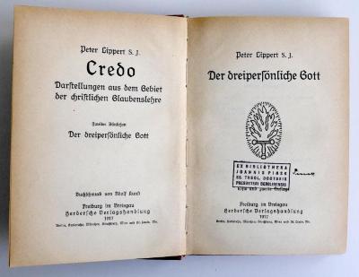 BM 7910 C912-2 und 3 : Credo. Darstellungen aus dem Gebiet der christlichen Glaubenslehre. Band 2 und 3 (1917)