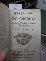  Histoire de Grèce (1743)