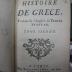  Histoire de Grèce (1743)