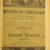  Der Ring des Nibelungen : ein Bühnenfestspiel für drei Tage und einen Vorabend  (1899)